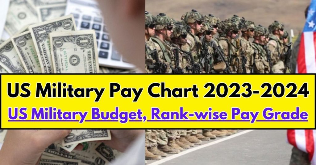 US Military Pay Chart 2023-24